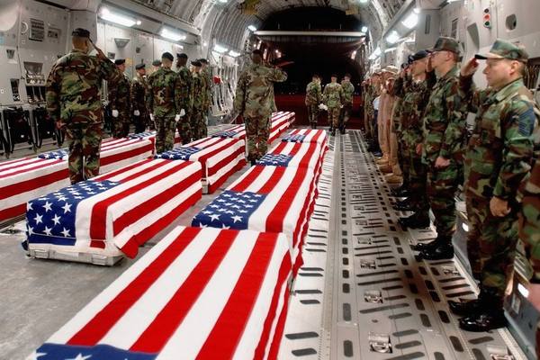 Как организована репатриация погибших в армии США